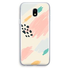 CaseCompany Sunday Chillings: Samsung Galaxy J3 (2017) Transparant Hoesje