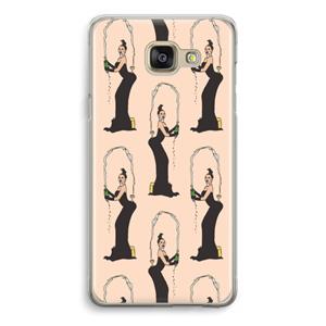 CaseCompany Pop Some Kim: Samsung Galaxy A5 (2016) Transparant Hoesje