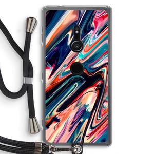 CaseCompany Quantum Being: Sony Xperia XZ2 Transparant Hoesje met koord