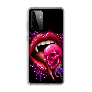 CaseCompany Dodelijk zoet: Samsung Galaxy A72 Transparant Hoesje