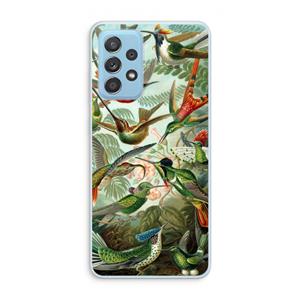CaseCompany Haeckel Trochilidae: Samsung Galaxy A73 Transparant Hoesje