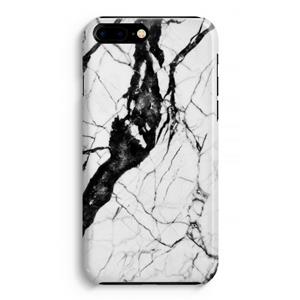 CaseCompany Witte marmer 2: iPhone 8 Plus Volledig Geprint Hoesje