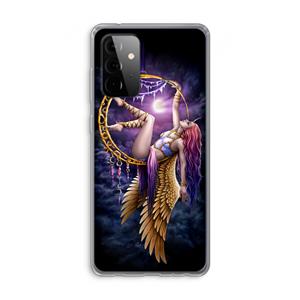 CaseCompany Aerial Angel: Samsung Galaxy A72 Transparant Hoesje