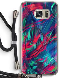CaseCompany Pilgrims Of The Sea: Samsung Galaxy S7 Transparant Hoesje met koord