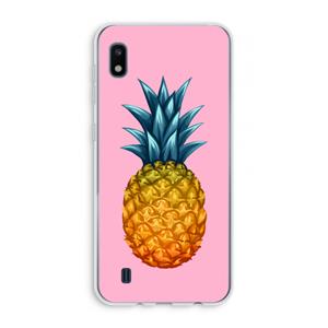 CaseCompany Grote ananas: Samsung Galaxy A10 Transparant Hoesje