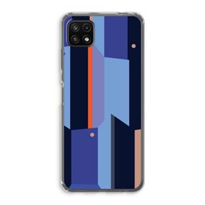 CaseCompany Gestalte 3: Samsung Galaxy A22 5G Transparant Hoesje