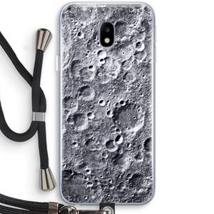 CaseCompany Maanlandschap: Samsung Galaxy J3 (2017) Transparant Hoesje met koord
