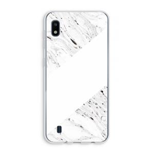 CaseCompany Biggest stripe: Samsung Galaxy A10 Transparant Hoesje