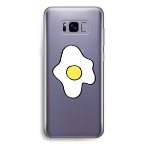 CaseCompany Spiegelei: Samsung Galaxy S8 Plus Transparant Hoesje