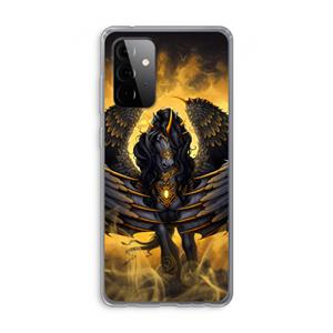 CaseCompany Pegasus: Samsung Galaxy A72 Transparant Hoesje