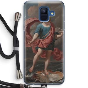 CaseCompany Soap Bubbles: Samsung Galaxy A6 (2018) Transparant Hoesje met koord
