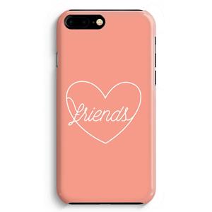 CaseCompany Friends heart: iPhone 8 Plus Volledig Geprint Hoesje
