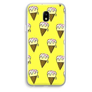 CaseCompany Isjes: Samsung Galaxy J3 (2017) Transparant Hoesje