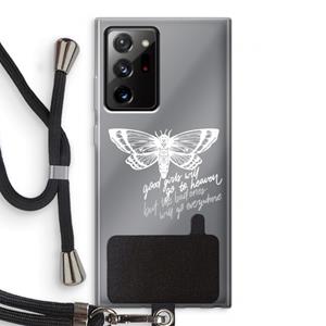 CaseCompany Good or bad: Samsung Galaxy Note 20 Ultra / Note 20 Ultra 5G Transparant Hoesje met koord