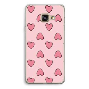 CaseCompany Ondersteboven verliefd: Samsung Galaxy A3 (2016) Transparant Hoesje