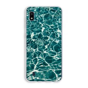 CaseCompany Weerkaatsing water: Samsung Galaxy A10 Transparant Hoesje