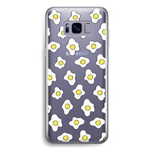 CaseCompany Spiegeleitjes: Samsung Galaxy S8 Plus Transparant Hoesje