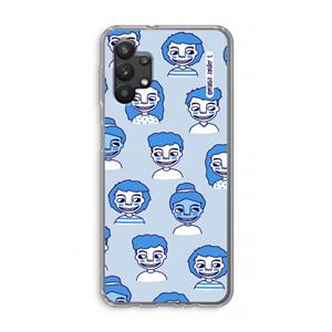 CaseCompany Gezichtjes: Samsung Galaxy A32 5G Transparant Hoesje