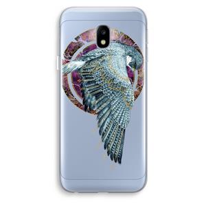 CaseCompany Golden Falcon: Samsung Galaxy J3 (2017) Transparant Hoesje