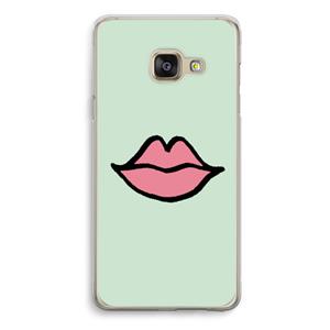 CaseCompany Kusje: Samsung Galaxy A3 (2016) Transparant Hoesje