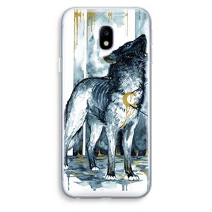 CaseCompany Bleeding Soul: Samsung Galaxy J3 (2017) Transparant Hoesje
