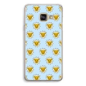 CaseCompany Leeuwenkoppen: Samsung Galaxy A3 (2016) Transparant Hoesje