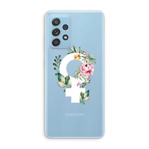 CaseCompany Venus: Samsung Galaxy A73 Transparant Hoesje