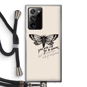 CaseCompany Good or bad: Samsung Galaxy Note 20 Ultra / Note 20 Ultra 5G Transparant Hoesje met koord