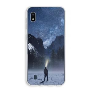 CaseCompany Wanderlust: Samsung Galaxy A10 Transparant Hoesje
