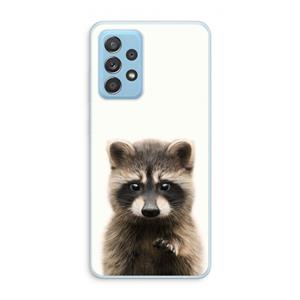 CaseCompany Rocco: Samsung Galaxy A73 Transparant Hoesje