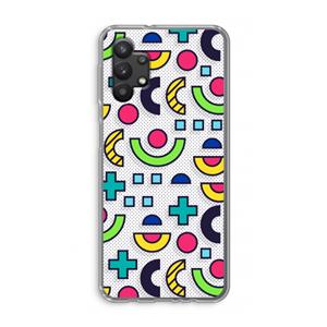 CaseCompany 8-bit N°6: Samsung Galaxy A32 5G Transparant Hoesje