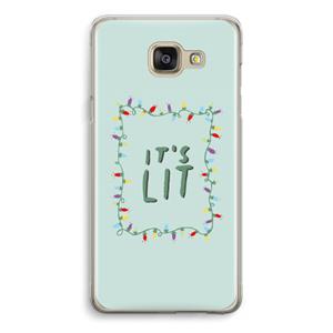CaseCompany It's Lit: Samsung Galaxy A5 (2016) Transparant Hoesje