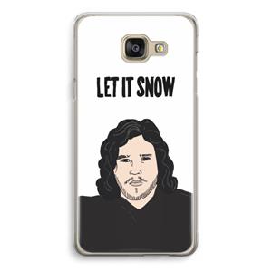 CaseCompany Let It Snow: Samsung Galaxy A5 (2016) Transparant Hoesje