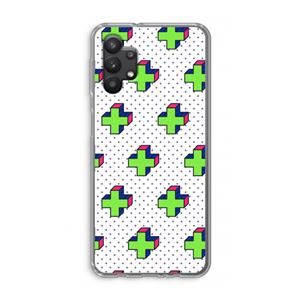 CaseCompany 8-bit N°10: Samsung Galaxy A32 5G Transparant Hoesje