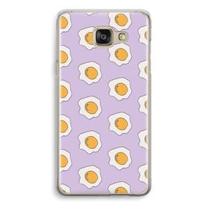 CaseCompany Bacon to my eggs #1: Samsung Galaxy A5 (2016) Transparant Hoesje