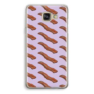 CaseCompany Bacon to my eggs #2: Samsung Galaxy A5 (2016) Transparant Hoesje