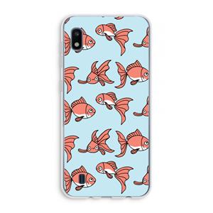 CaseCompany Blub: Samsung Galaxy A10 Transparant Hoesje