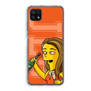 CaseCompany Jamie Lee Simpson: Samsung Galaxy A22 5G Transparant Hoesje