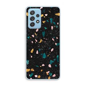 CaseCompany Terrazzo N°10: Samsung Galaxy A73 Transparant Hoesje