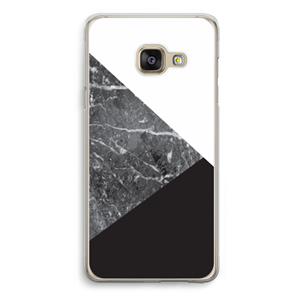 CaseCompany Combinatie marmer: Samsung Galaxy A3 (2016) Transparant Hoesje