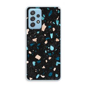 CaseCompany Terrazzo N°11: Samsung Galaxy A73 Transparant Hoesje