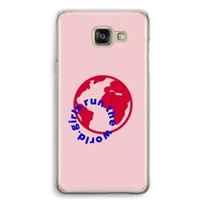CaseCompany Run The World: Samsung Galaxy A5 (2016) Transparant Hoesje