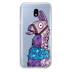 CaseCompany Lama: Samsung Galaxy J3 (2017) Transparant Hoesje