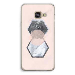 CaseCompany Creatieve toets: Samsung Galaxy A3 (2016) Transparant Hoesje