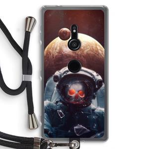 CaseCompany Voyager: Sony Xperia XZ2 Transparant Hoesje met koord