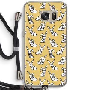 CaseCompany Haas: Samsung Galaxy S7 Transparant Hoesje met koord