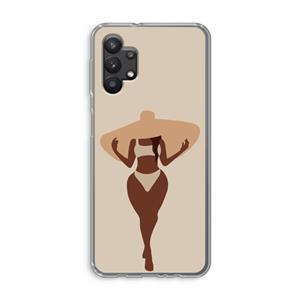 CaseCompany Let's get salty: Samsung Galaxy A32 5G Transparant Hoesje
