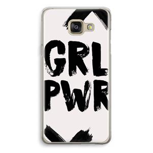 CaseCompany Girl Power #2: Samsung Galaxy A5 (2016) Transparant Hoesje