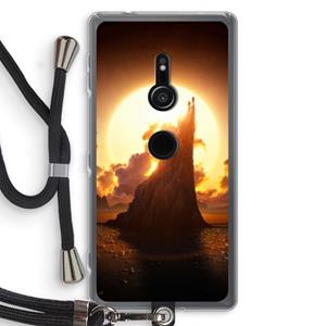 CaseCompany Children of the Sun: Sony Xperia XZ2 Transparant Hoesje met koord