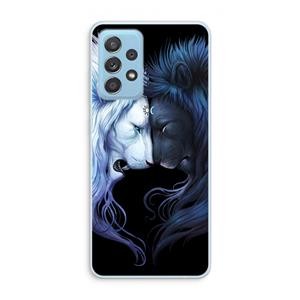 CaseCompany Brotherhood: Samsung Galaxy A73 Transparant Hoesje
